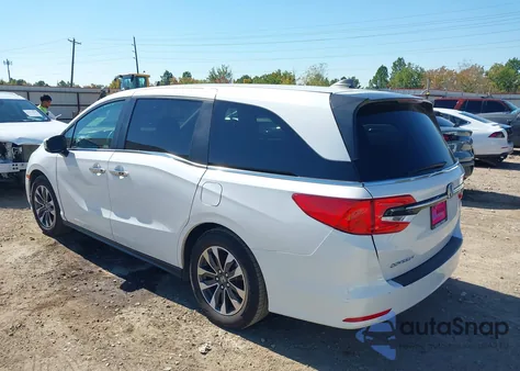 2024 Honda Odyssey Ex-L из США, поврежденный, VIN 5FNRL6H61RB048292